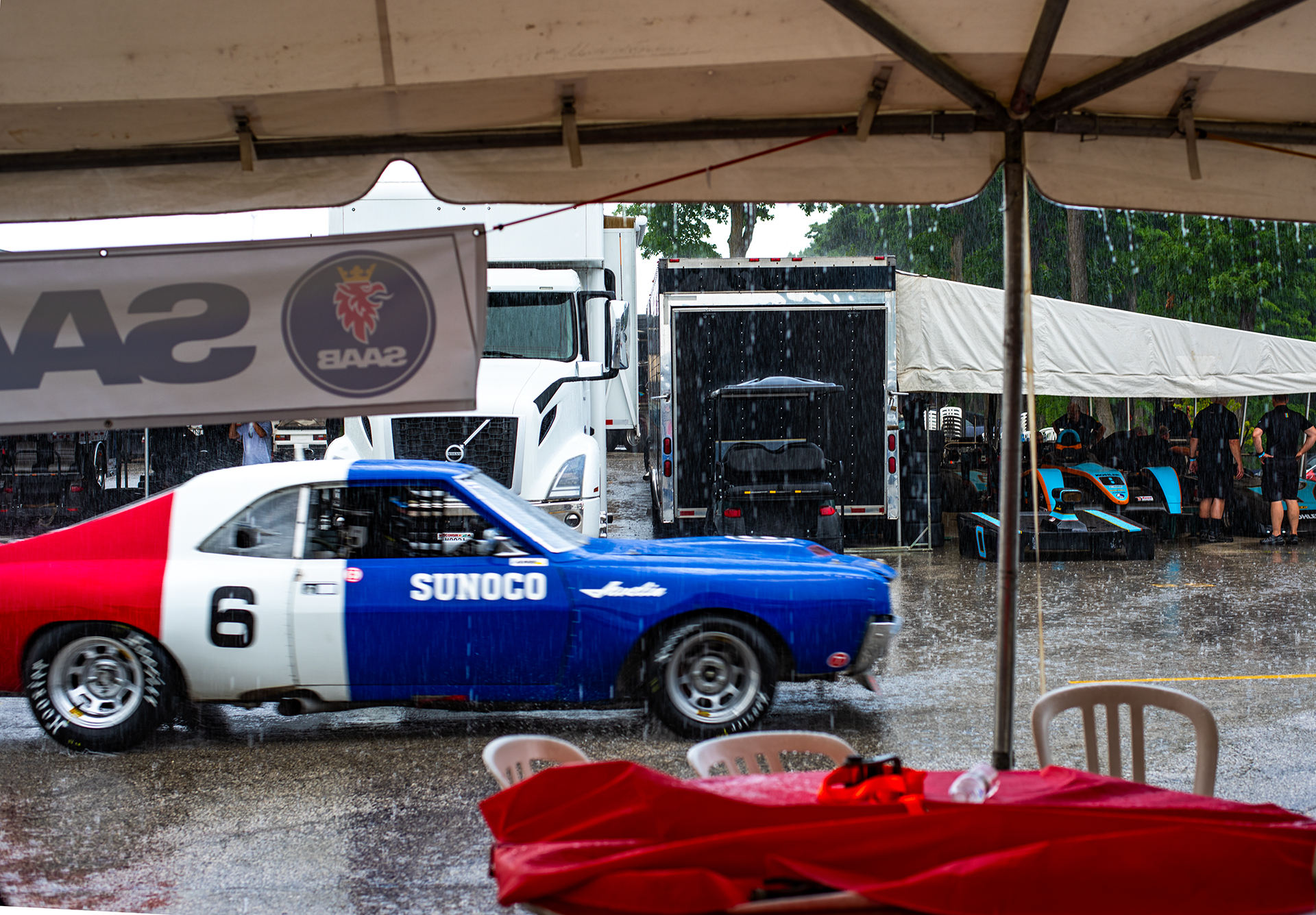 The rain and the AMX